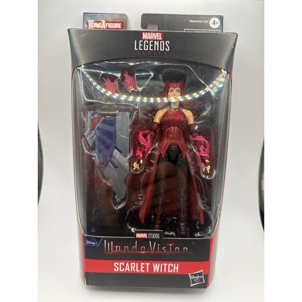 Marvel Legends Disney+ Wandavision Scarlet Witch BAF Captain America New Sealed